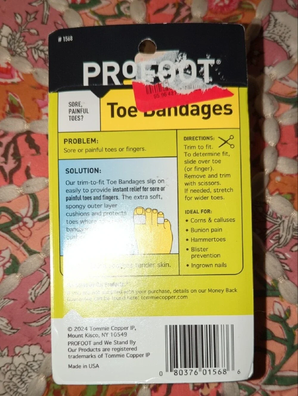profoot beige toe